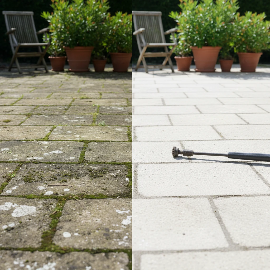 Nettoyage Terrasse Belfort — résultat professionnel